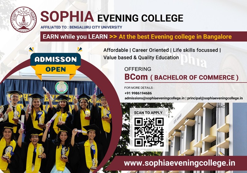 Sophia Evening College - Commerce